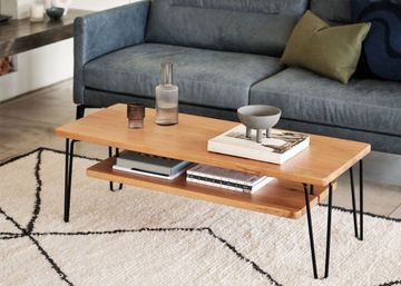 Brunel Coffee Table in Oak Light Wood by Heal's - view 2
