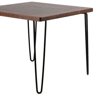 Brunel Dining Table Square Dark Wood by Heal's - view 3