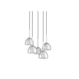 Chrome Bell 5 Pendant by Heal's
