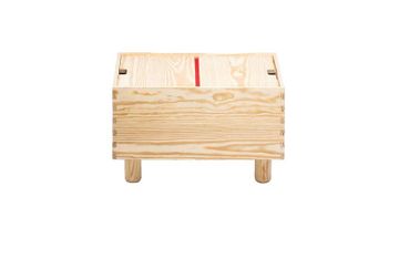 Crate Series No.1 Storage Cabinet Red Hinge by Heal's - view 2