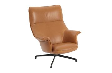 Doze Lounge Chair High Back Swivel Base by Heal's - view 2