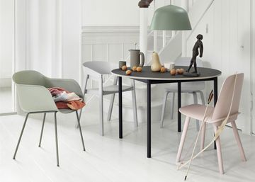 Fiber Armchair Tube Base by Heal's - view 3