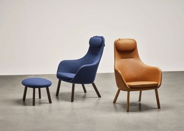 HAL Lounge Chair, Cognac Leather Oak Legs by Heal's - view 3