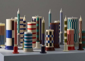 Pattern Dinner Candles Set of 4 by Heal's - view 3
