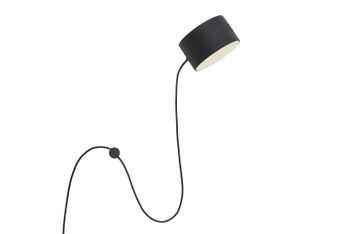 Post LED Wall Light Black by Heal's - view 2