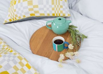 Washed Cotton Bed Linen Soft Grey by Heal's - view 3