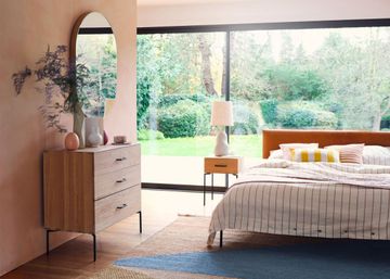 Washed Cotton Orange & White Stripe Bed Linen by Heal's - view 3