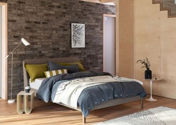 Washed Linen Charcoal Bed Linen by Heal's - view 3