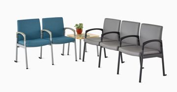Nemschoff Valor Multiple Seating Waiting Area Seating by Herman Miller