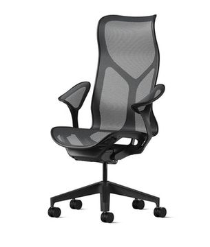 Cosm Graphite/Graphite High Back Office Chair by Herman Miller