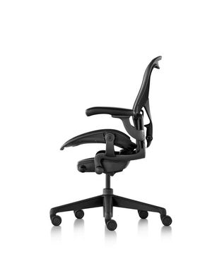 Aeron Graphite/Graphite Office Chair by Herman Miller - view 5