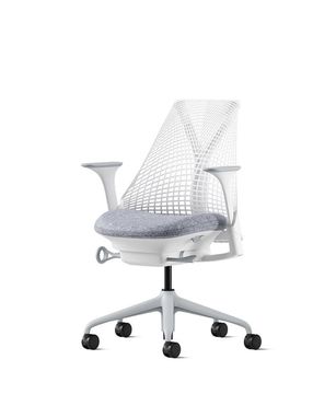 Sayl Studio White/Silverdale Standard Office Chair by Herman Miller - view 2