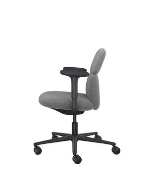 Asari Scoria Graphite Mid Back Chair by Herman Miller - view 3