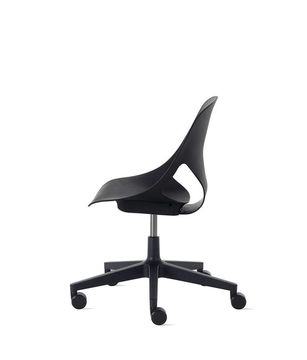 Zeph Black/Black Armless Chair by Herman Miller - view 5