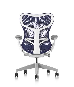 Mirra 2 Twilight/Studio White Triflex Office Chair by Herman Miller - view 3