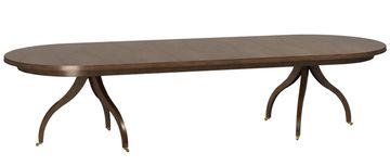 Ingold Oval Expansion Top-Mahogany by Hickory Chair