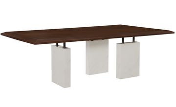 Block Dining Table 90 Inch by Hickory Chair