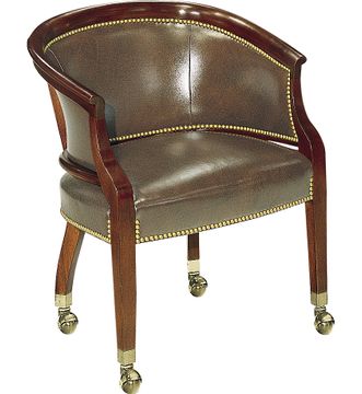 Tub Chair With Casters by Hickory Chair