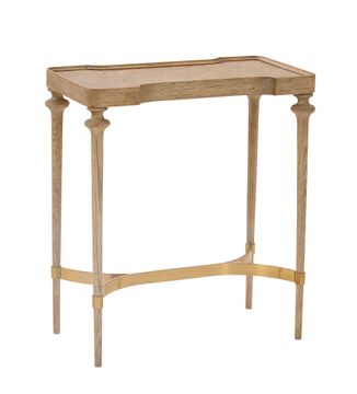 Cooper Bleached Oak Side Table by Hickory Chair