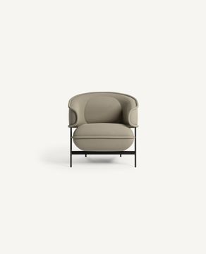 Flote Lounge Chair - Matching Welt Detail by Hightower