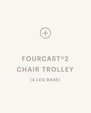 FourCast®2 Chair Trolley - 4 Leg Base by Hightower