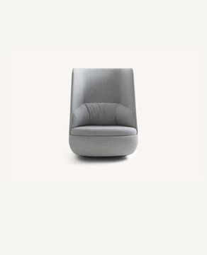 Gimbal Lounge Chair, Highback - Swivel Base by Hightower