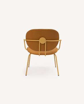 Hari Lounge Chair, Upholstered - with Arms by Hightower