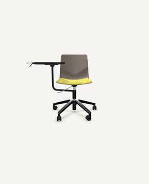 FourSure® Wheeler Chair, Swivel Base with Seat Pad - with InnoTab Tablet Arm by Hightower