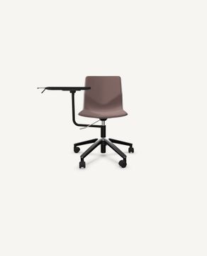 FourSure® Wheeler Chair, Swivel Base, Upholstered Interior - with InnoTab Tablet Arm by Hightower