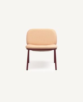 Lana Lounge Chair, Metal - Lowback by Hightower