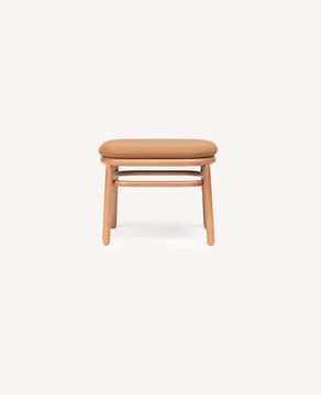 Lana Ottoman - Wood by Hightower