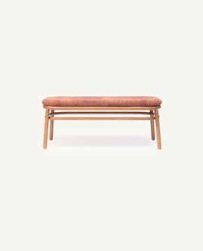 Lana Upholstered Bench - Wood by Hightower