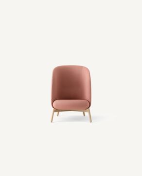 Nest Easy Lounge Chair - Wood Base by Hightower