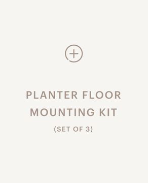 Planter Floor Mounting Kit by Hightower