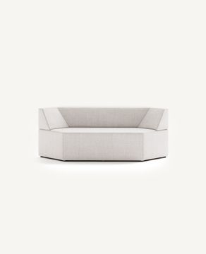 Prism Bench with Back - 82" Width by Hightower