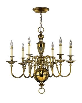 Medium Single Tier Chandelier by Hinkley - view 6