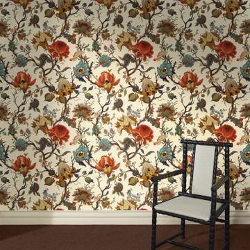 ARTEMIS Wallpaper - Ecru by House of Hackney - view 2