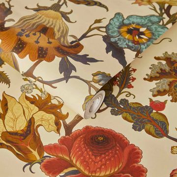 ARTEMIS Wallpaper - Ecru by House of Hackney - view 4