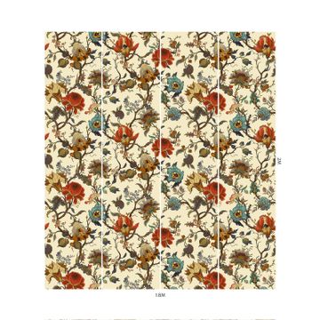 ARTEMIS Wallpaper - Ecru by House of Hackney - view 5