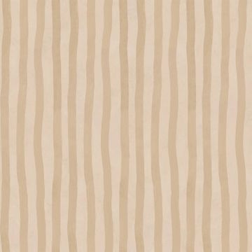 ARTIST'S STRIPE Wallpaper - Alabaster by House of Hackney