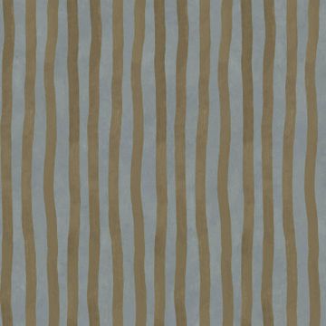 ARTIST'S STRIPE Wallpaper - Stratus & Carex by House of Hackney