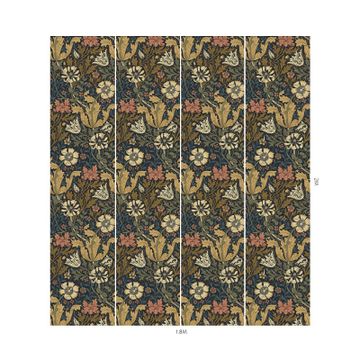 COMPTON Wallpaper - Midnight by House of Hackney - view 5