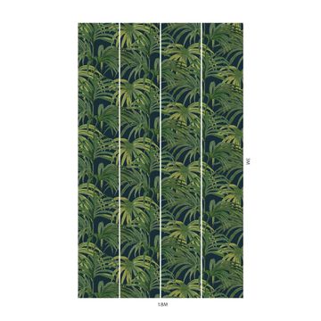 PALMERAL MAGNA Wallpaper - Midnight Green by House of Hackney - view 5
