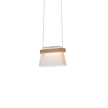Cowbell LED Mini Pendant by Hubbardton Forge