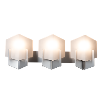Prisma 3-Light Bath Sconce by Hubbardton Forge