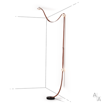 SNAPS Floor-to-Ceiling Plug-in LED Lamp by Hubbardton Forge