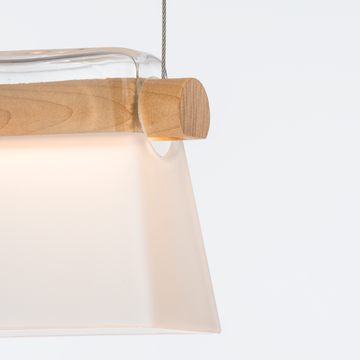 Cowbell LED Mini Pendant by Hubbardton Forge - view 2