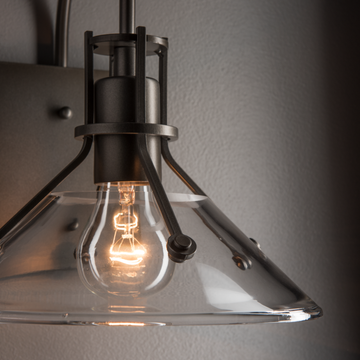 Henry Small Glass Shade Outdoor Sconce by Hubbardton Forge - view 3