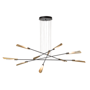 Flight 10-Light Pendant by Hubbardton Forge - view 4
