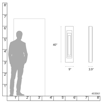 Procession Large Outdoor Sconce by Hubbardton Forge - view 4